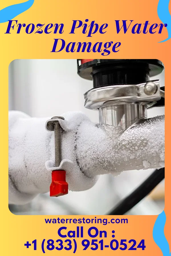 Frozen Pipe Water Damage in Vaiden, MS